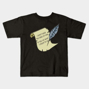 Laws Of Man Kids T-Shirt